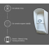 Home-Locking pir-detector buiten anti dier tot 25 kg DPBU-093