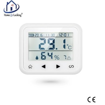 Home-Locking temperatuur,vochtigheids-detector (alleen voor alarmsysteem AC-05) D.T-180