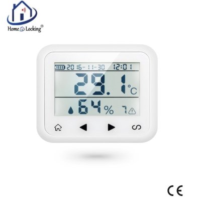 Home-Locking temperatuur,vochtigheids-detector (alleen voor alarmsysteem AC-05) D.T-180