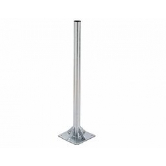 Vloersteun beam detector 120cm hoog 42 mm doorsnede galva BVS-120.