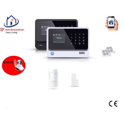 Home-Locking draadloos smart alarmsysteem wifi,gprs,sms AC05 