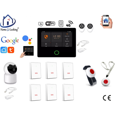 Draadloos smart alarmsysteem wifi,gprs,sms ST-01A set 76