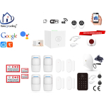 Home-locking wifi Google assistant beveiligingsbox voor alarm detectoren. ST01C-7