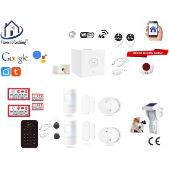 Home-locking wifi Google assistant beveiligingsbox voor alarm detectoren. ST01C-13