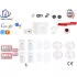 Home-locking wifi Google assistant beveiligingsbox voor alarm detectoren. ST01C-2