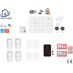 Draadloos smart alarmsysteem wifi met RFID in en uitschakelen. ST01D-8