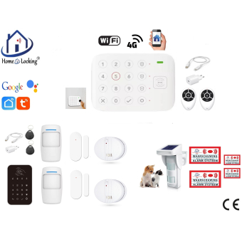 Draadloos smart alarmsysteem wifi met RFID in en uitschakelen. ST01D-13