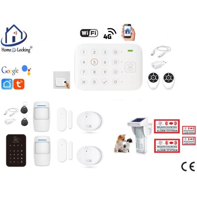Draadloos smart alarmsysteem wifi met RFID in en uitschakelen. ST01D-13