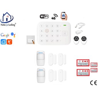 Draadloos smart alarmsysteem wifi met RFID in en uitschakelen. ST01D-25