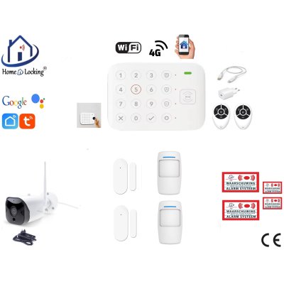 Draadloos smart alarmsysteem wifi met RFID in en uitschakelen. ST01D-33