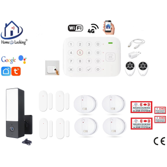 Draadloos smart alarmsysteem wifi met RFID in en uitschakelen. ST01D-36