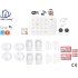 Draadloos smart alarmsysteem wifi met RFID in en uitschakelen. ST01D-4