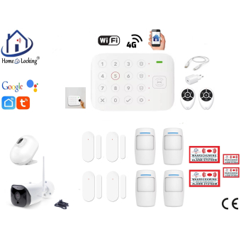 Draadloos smart alarmsysteem wifi met RFID in en uitschakelen. ST01D-58