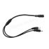 Home-Locking DC splitter voor camera 1 naar 2 C12-440