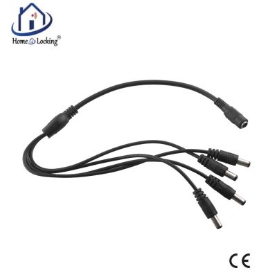 Home-Locking DC splitter voor camera 1 naar 4 C14-442