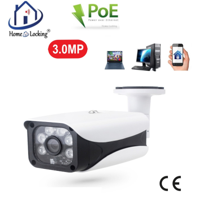 Home-Locking ip-camera met bewegingsdetectie en  SONY ship POE 3.0MP. C-1208