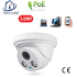 Home-Locking ip-camera dome (metaal) met bewegingsdetectie en SONY ship POE 3.0MP. C-1256