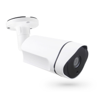 Home-Locking camerasysteem met NVR 5.0MP H265 POE met 2 dome pvc en 2 bullet metaal camera's 1944P 5.0MP CS-4-1435