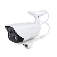 Home-Locking camerasysteem met bewegingsdetectie en NVR 8ch 8.0MP H265 POE met 2 dome pvc en 2 bullet metaal camera's 1944P 5.0MP. CS-4-1456