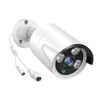 Home-Locking camerasysteem met bewegingsdetectie en NVR 8ch 8.0MP H265 POE met 4 dome metaal en 4 bullet metaal camera's 5.0MP CS-8-1522