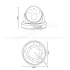 Home-Locking camerasysteem met bewegingsdetectie en NVR 5.0MP H.265 POE en 4 dome camera's 3.0MP CS-4-1532