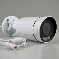 Home-Locking IP-camera PoE met bewegingsdetectie + microfoon Full Color Night Vision 5.0MP. C-1272