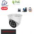 Home-Locking IP-camera PoE met bewegingsdetectie + microfoon Full Color Night Vision 8.0MP. C-1273