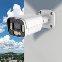 Home-Locking IP-camera PoE met bewegingsdetectie + microfoon Full Color Night Vision 8.0MP. C-1275