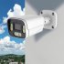 Home-Locking IP-camera PoE met bewegingsdetectie + microfoon Full Color Night Vision 8.0MP. C-1275