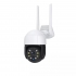 Draadloos WIFI PTZ IP-camera 3.0MP met bediening via Smart Life APP werkt met Alexa en Google spraaksturing T-2026