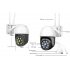 Draadloos WIFI PTZ IP-camera 3.0MP met bediening via Smart Life APP werkt met Alexa en Google spraaksturing T-2026