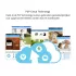 Home-Locking NVR 4CH 1944P-H265  5.0MP 4 uitgangen POE CN-522