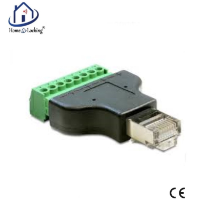 Home-Locking RJ45 man schroef aansluiting RJ-647