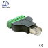 Home-Locking RJ45 man schroef aansluiting RJ-647