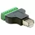 Home-Locking RJ45 man schroef aansluiting RJ-647