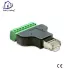 Home-Locking RJ45 man schroef aansluiting RJ-647