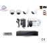 Home-Locking camerasysteem met bewegingsdetectie en NVR 3.0MP H.265 POE en 2 dome en 2 bullet camera's 3.0MP CS-4-1446SD