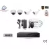 Home-Locking camerasysteem met bewegingsdetectie en NVR 3.0MP H.265 POE en 2 dome en 2 bullet camera's 3.0MP CS-4-1447SD