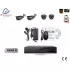 Home-Locking camerasysteem met bewegingsdetectie en NVR 3.0MP H.265 POE met 2 dome en 2 bullet camera's 3.0MP CS-4-496SD