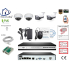 Home-Locking camerasysteem met bewegingsdetectie en NVR 5.0MP H.265 POE en 2 dome en 2 bullet camera's 3.0MP CS-4-1445D