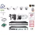 Home-Locking camerasysteem met bewegingsdetectie en NVR 5.0MP H265 POE met 2 bullet en 2 dome camera's 3.0MP CS-4-484D
