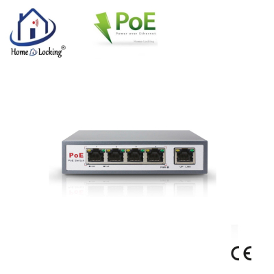 Home-Locking 4 kanaals switch POE CWS-540