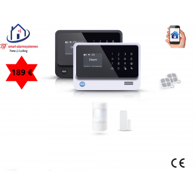 Home-Locking draadloos smart alarmsysteem wifi,gprs,sms AC-05 