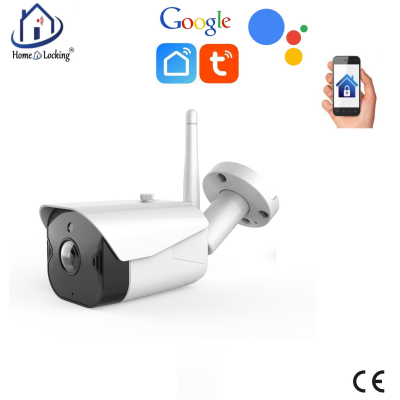 Home-locking draadloos WIFI IP-camera 2.0MP met bediening via Smart Life APP werkt met Alexa en Google spraaksturing. T-2003 Home-locking draadloos WIFI IP-camera 2.0MP met bediening via Smart Life APP werkt met Alexa en Google spraaksturing. T-2003
