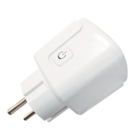 Home-locking WiFi universele stopcontact met bediening via Smart Life APP werkt met Alexa en Google spraaksturing. T-2012