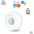 Home-locking WiFi PIR-detector 360° met bediening via Smart Life APP werkt met Alexa en Google spraaksturing. T-2021