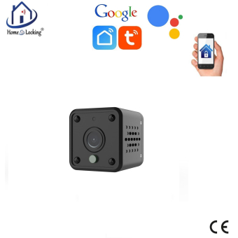 Home-locking draadloos WIFI mini IP-camera 2.0MP met bediening via Smart Life APP werkt met Alexa en Google spraaksturing. T-2028