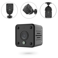 Home-locking draadloos WIFI mini IP-camera 2.0MP met bediening via Smart Life APP werkt met Alexa en Google spraaksturing. T-2028