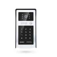 Smart WIFI deur intercom met touchscreen bediening en kan samen werken met Alexa en Google spraaksturing met bediening via Smart Life APP. T-2303