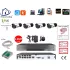 Home-Locking PoE camerasysteem met NVR 5.0MP , 8ch H265 met 4 of 8 bullet PoE camera's 1944P 5.0MP. T-530